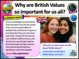 British Values PSHE / Citizenship lesson