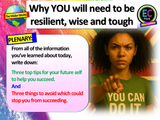 Be resilient, wise and tough PSHE KS4 KS5 lesson