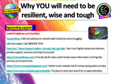 Be resilient, wise and tough PSHE KS4 KS5 lesson
