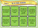 Puberty and Our Genes - Year 6