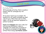 Risk, dares and online challenges