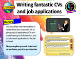 CVs, Job Applications, Cover Letters - 2 hours Careers / PSHE Lesson