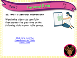 Personal Data - KS1/Year 2