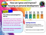 Personal Development and Targets - PD PSHE Lesson
