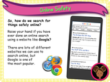 Staying Safe Online - KS1/Year 2