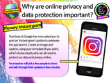 Online Privacy and Data Protection PSHE Lesson