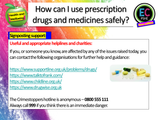 Prescription drugs and medicines safety PSHE lesson