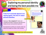Exploring my identity PSHE Lesson (2 hours)