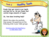 Looking After My Teeth - KS1/Year 2