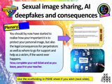 Non-Consensual Image Sharing, AI, Deepfakes and the Law PSHE Lesson