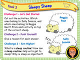 The Importance of Sleep - KS1/Year 2
