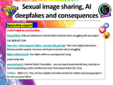 Sextortion, Online Crime, Image Sharing and how to spot AI videos RSHE PSHE Lesson