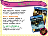 Age-appropriate content - age ratings