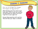 Growing up - an introduction to boys' puberty (Year 4)