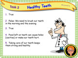 Looking After My Teeth - KS1/Year 2