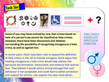 Hate Crime (2 hours) PSHE Lesson