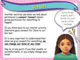 Seeking permission (consent) & unsafe touch
