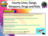 County Lines, Gangs, Weapons and Exploitation PSHE Lesson