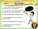 Big Feelings - KS1/Year 2