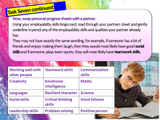 Careers Skills and Qualities KS3 PSHE Lesson