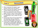 Energy Drinks and Caffeine - Year 6
