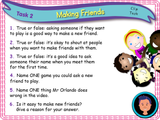 Making friends KS1/Year 2