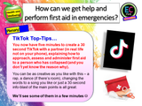 First Aid - Choking, bleeding, scalds, burns, CPR and more PSHE Lesson (2 hours)