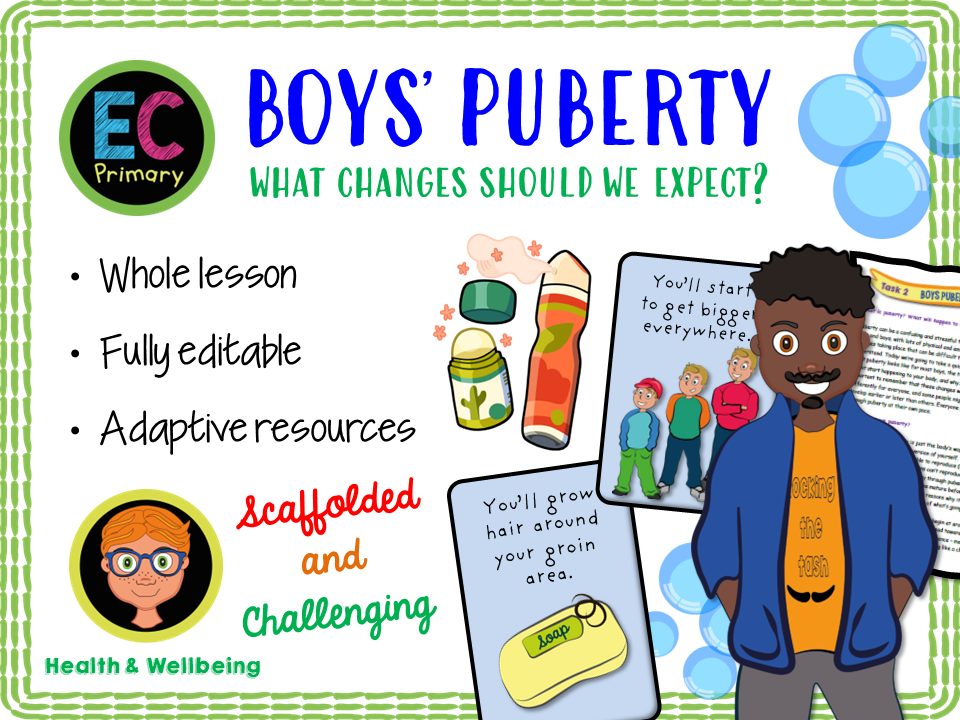 Boys' Puberty PSHE (Year 5)