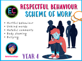 Year 4 Unit 5 - Respectful Behaviour (Relationships)