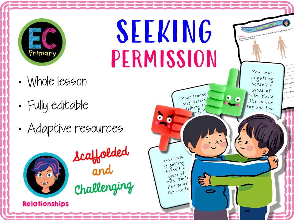 Seeking permission (consent) & unsafe touch
