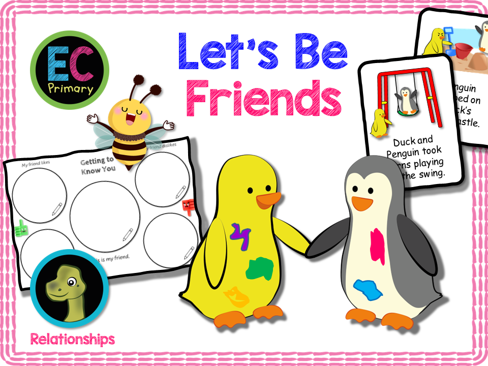 New! Let's Be Friends - EYFS/Reception