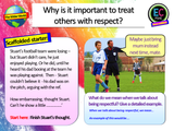 Showing Respect in Relationships and the Wider World PSHE Lesson