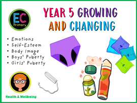 Year 5 Unit 6 - Growing and Changing (FREE SOW)