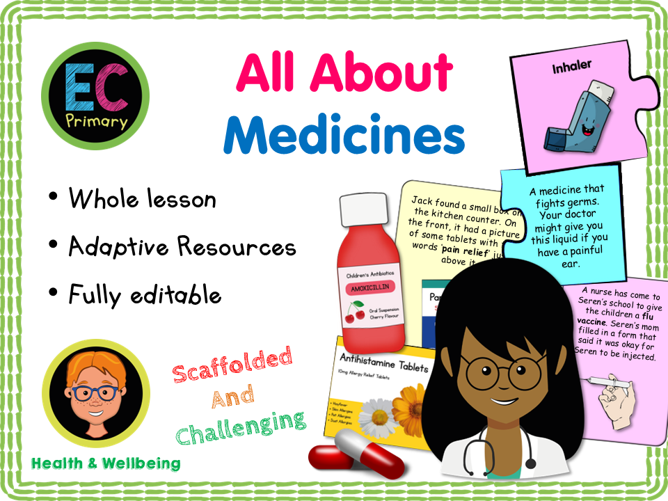 All About Medicines - KS1/Year 2
