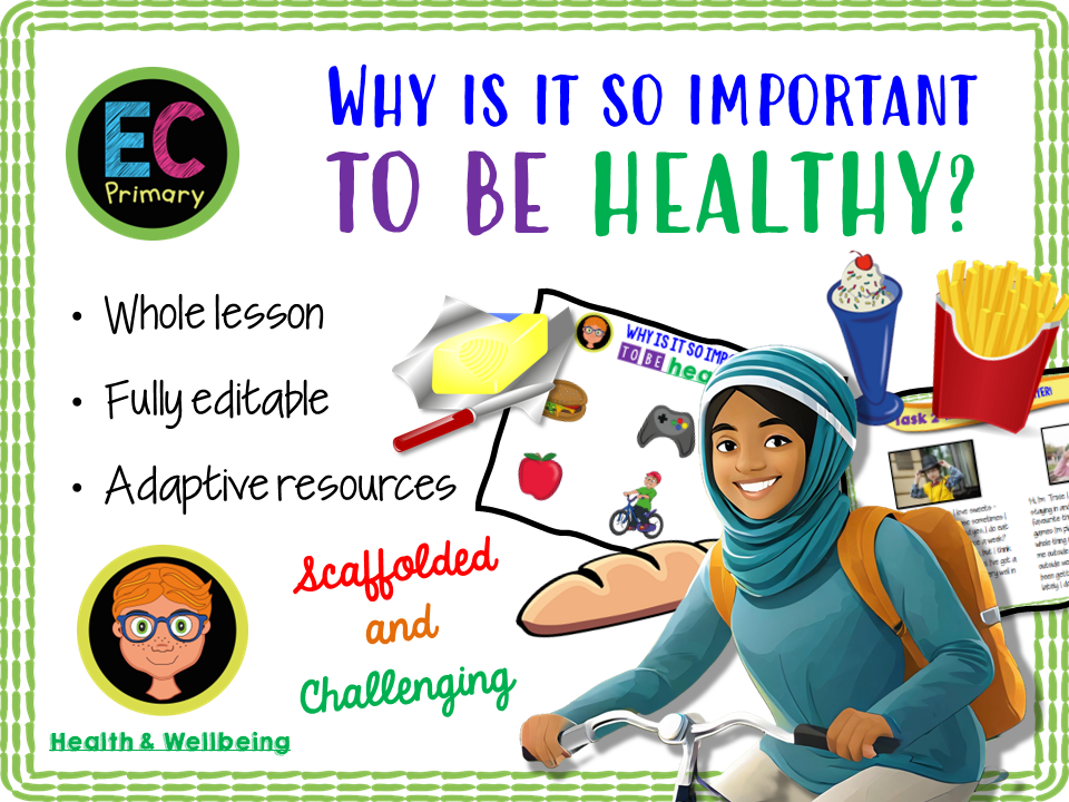 Living a healthy lifestyle PSHE