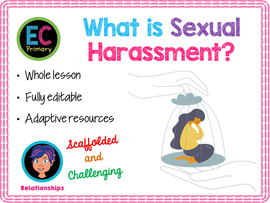 Sexual Harassment Introductory Lesson - Year 6