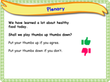 New! Healthy Food - EYFS/Reception