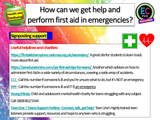 First Aid - Choking, bleeding, scalds, burns, CPR and more PSHE Lesson (2 hours)