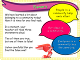 New! People and communities - EYFS/Reception