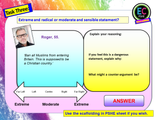 Extremism Radicalisation Ideology - Online PSHE Lesson