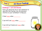 All About Feelings- KS1/Year 2