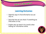 Online Information - KS1/Year2