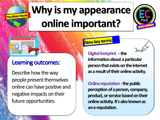 Online Reputation / E-Reputation Digital Footprints - Careers / PSHE Lesson