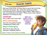 Healthy and Unhealthy Habits