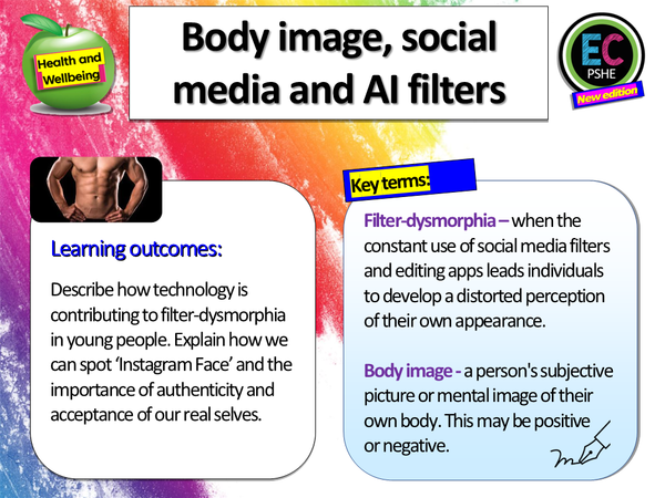 Body Image, AI, Filters and Social Media - PSHE Lesson – EC Publishing