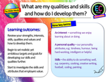 Careers Skills and Qualities KS3 PSHE Lesson