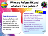 Who are Reform UK? UK Political Parties Lesson