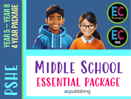 4 Year Pack - Complete Middle School PSHE + RSE