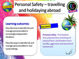 Personal Safety + Travelling Abroad PSHE Lesson