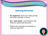 Working with others KS1/Year 2